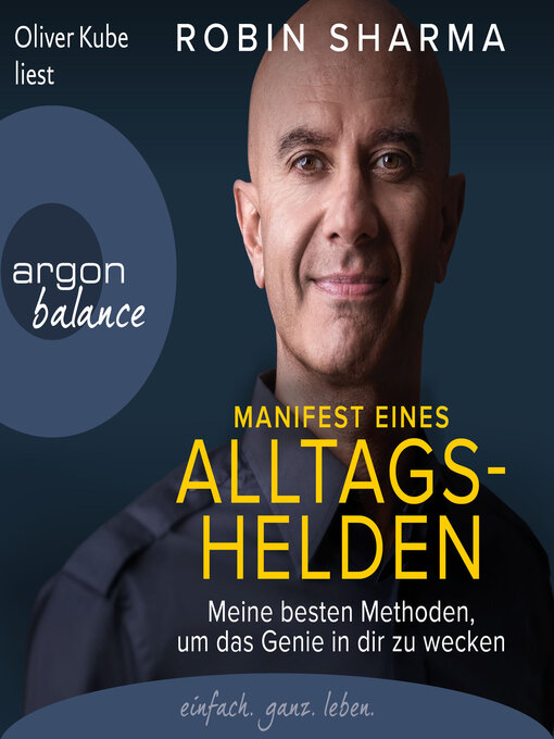 Cover image for Manifest eines Alltagshelden--Meine besten Methoden, um das Genie in dir zu wecken (Ungekürzte Lesung)
